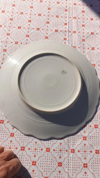 Prato decorativo floral