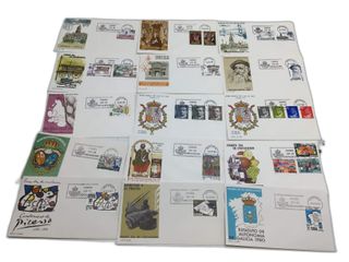 otras colecciones sm coleccion sobres 26 sellos 1981