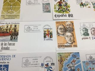 otras colecciones sm coleccion sobres 26 sellos 1981