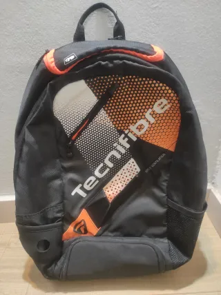 Mochila Tecnifibre Negra y Naranja