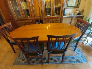 Vitrina Madera Maciza Salón