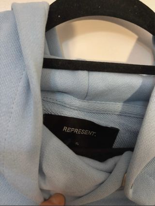 Sudadera Represent Azul Nueva Hoodie