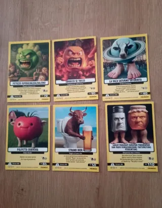 Cartas ITALIAN BRAINROT a elegir.