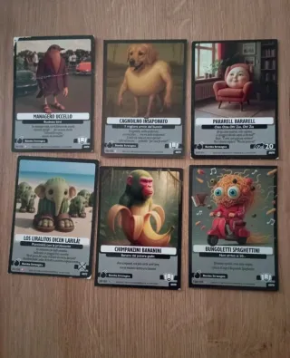 Cartas ITALIAN BRAINROT a elegir.