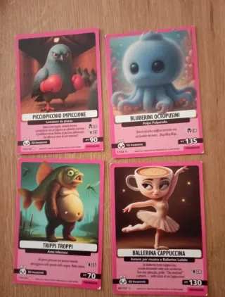 Cartas ITALIAN BRAINROT a elegir.