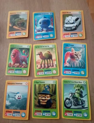 Cartas ITALIAN BRAINROT a elegir.