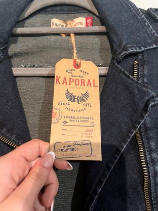 Chaqueta tejana mujer marca Kaporal