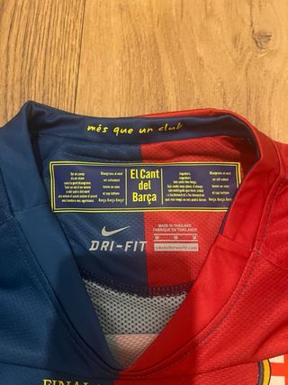 Camiseta FC Barcelona 2009 Vintage Retro Blaugrana