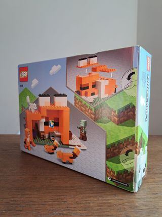 Lego Minecraft A Toca da Raposa 21178 Novo Selado