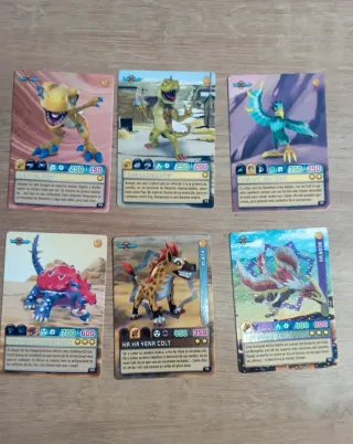 Cartas sueltas Invizimals a elegir.