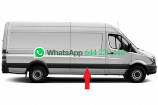 MOLDURA PANEL LATERAL DERECHO MEDIO MERCEDES SPRI