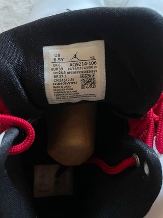 Zapatillas Jordan Talla 39
