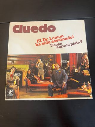 Cluedo Borrás vintage años 70 completo original