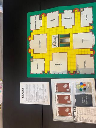 Cluedo Borrás vintage años 70 completo original