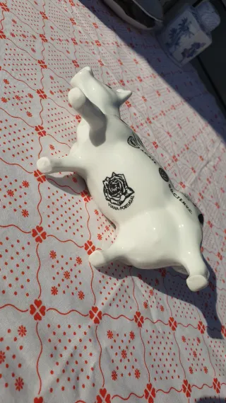 Porcelana Viana Vaca Jarra