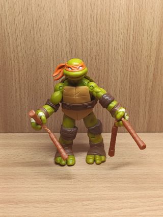 FIGURA MIGUEL ANGEL TORTUGAS NINJA VIACOM AÑO 2012