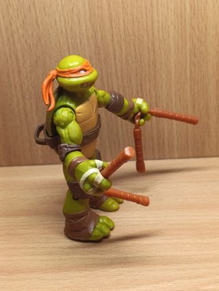 FIGURA MIGUEL ANGEL TORTUGAS NINJA VIACOM AÑO 2012