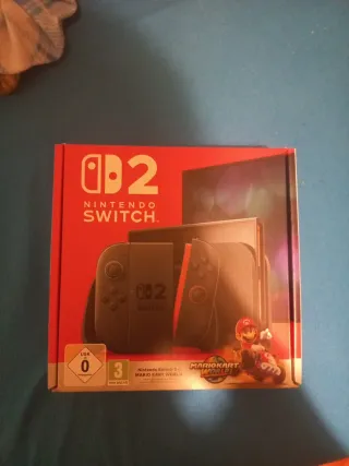 Caja vacía Nintendo Switch 2 Mario Kart World
