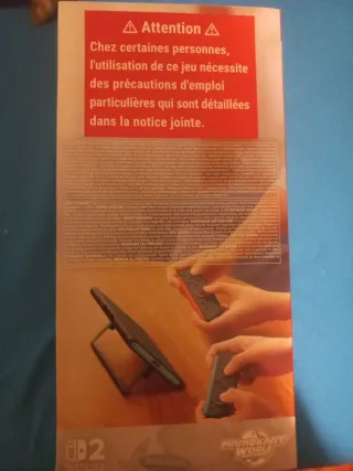 Caja vacía Nintendo Switch 2 Mario Kart World