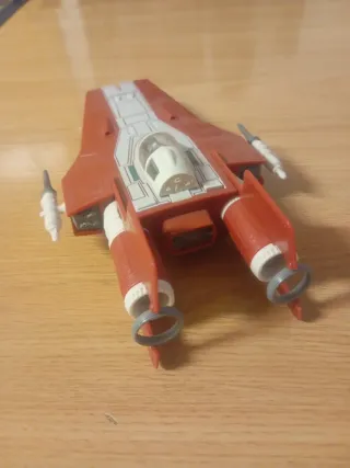 Nave Star Wars Roja y Blanca