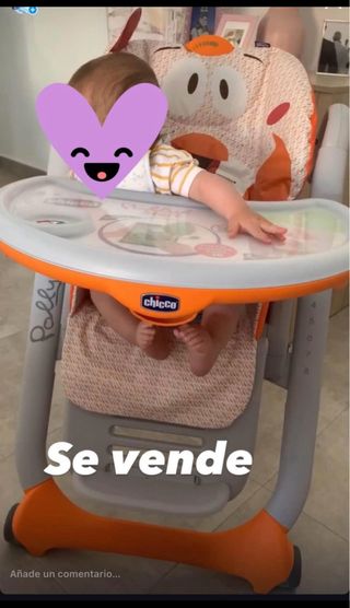 Trona Chicco Polly para bebé