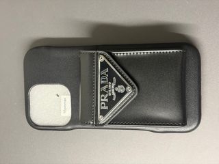 Custodia Prada porta carte iPhone 16 Pro Max