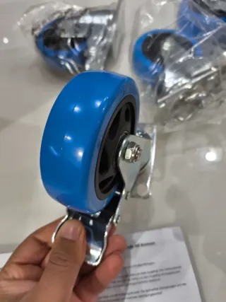 !!! NUEVAS 8 Ruedas Giratorias con Freno