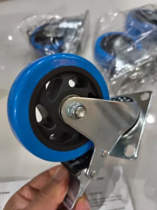 !!! NUEVAS 8 Ruedas Giratorias con Freno