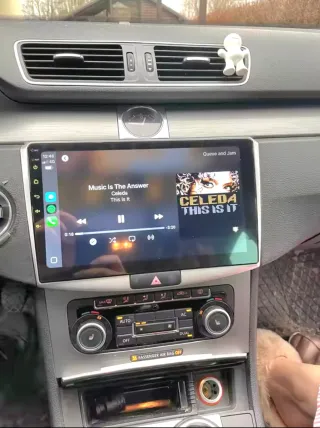 Rádio VW Passat B6 B7 Android 14 com Carplay.