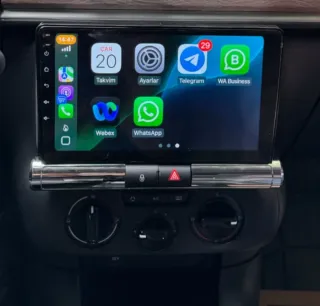 Rádio Citroën C3 (17-23) Android 14 com Carplay.