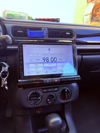 Rádio Citroën C3 (17-23) Android 14 com Carplay.