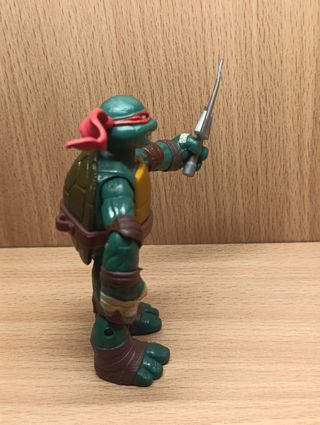 FIGURA RAFAEL TORTUGAS NINJA VIACOM AÑO 2012