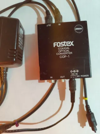 Fostex COP-1 Convertidor Coaxial a Óptico