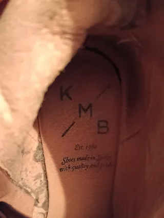 Botines cuña KBD mujer marrones