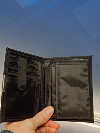 2 carteras, billetera, monedero hombre y mujer, nuevo sin uso