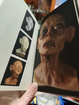 Gollum Dibujo Fantasía Español señor de los anillo