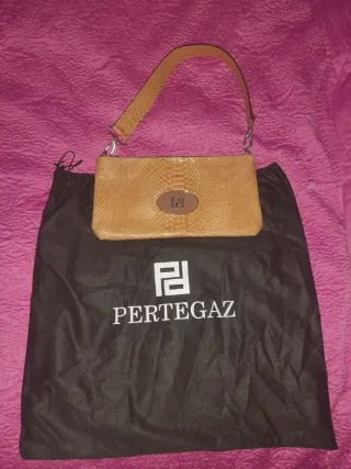 Bolso Pertegaz estampado pitón