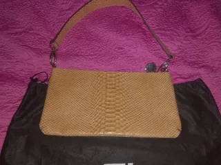 Bolso Pertegaz estampado pitón