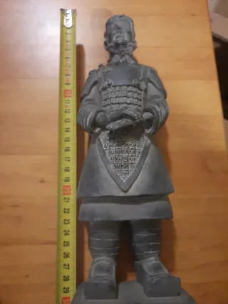 Réplica Guerrero Terracota Xian antigua china