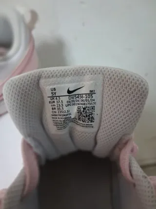 Zapatillas Nike Court Borough Low 2 Rosa Blancas