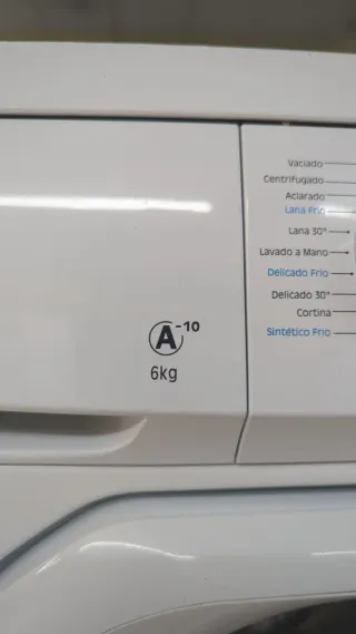 Lavadora corbero 6kg