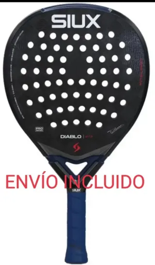 Pala de pádel Siux Diablo Pro black night