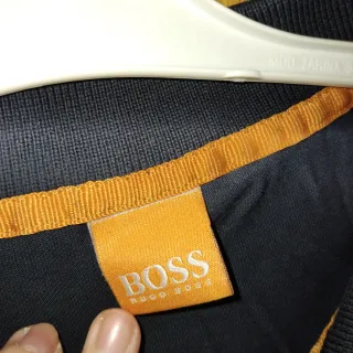 Polo Boss Orange Negro