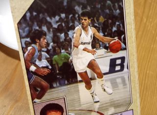 CROMO PEGATINA DRAZEN PETROVIC CONVERSE #114 1989