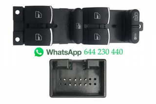 MANDO ELEVALUNAS DELANTERO IZQUIERDO (PRET/CROM)(