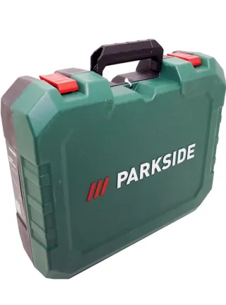 Taladro Percutor Parkside con bateria y cargador