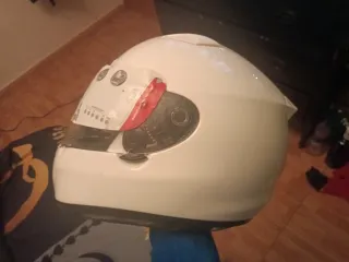 Casco de moto MT Helmets blanco