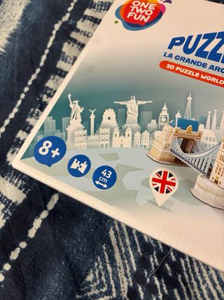 Puzzle 3D Arquitectura Mundial 45 Piezas