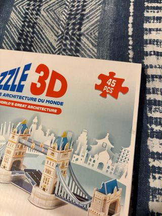 Puzzle 3D Arquitectura Mundial 45 Piezas