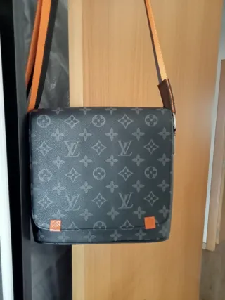Borsa Louis Vuitton Nero/Grigio